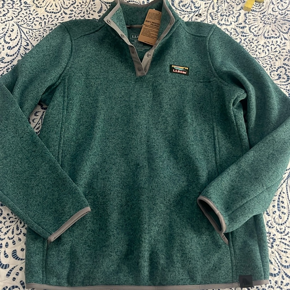 LL Bean pullover fleece